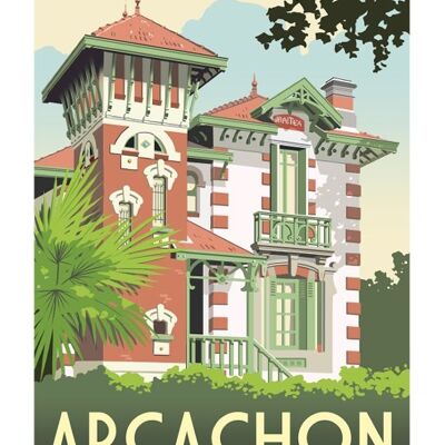 Cartes postales - Arcachon Villa Maitea - 10x15