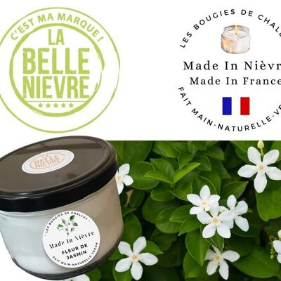 Candela "Fiore di gelsomino" Made In Nièvre