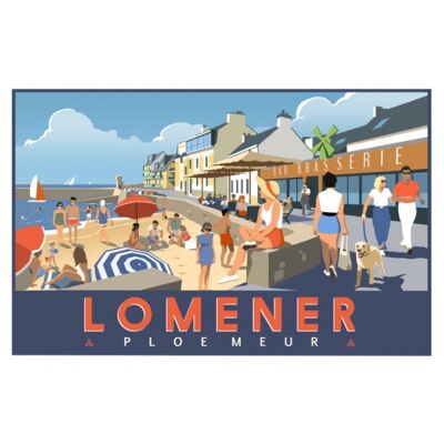 Cartes postales - Lomener Ploemeur - 10x15