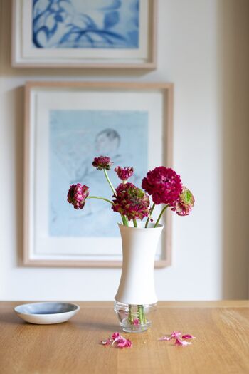 Vase design, le Switch vase – Col porcelaine adaptable 4