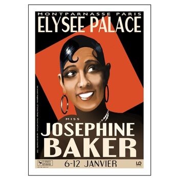 Concerts - Josephine Baker - 30x40 1