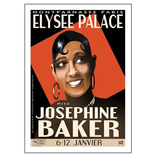 Concerts - Josephine Baker - 50x70