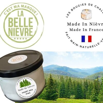 "PINE FOREST" CANDLE MADE IN NIEVRE