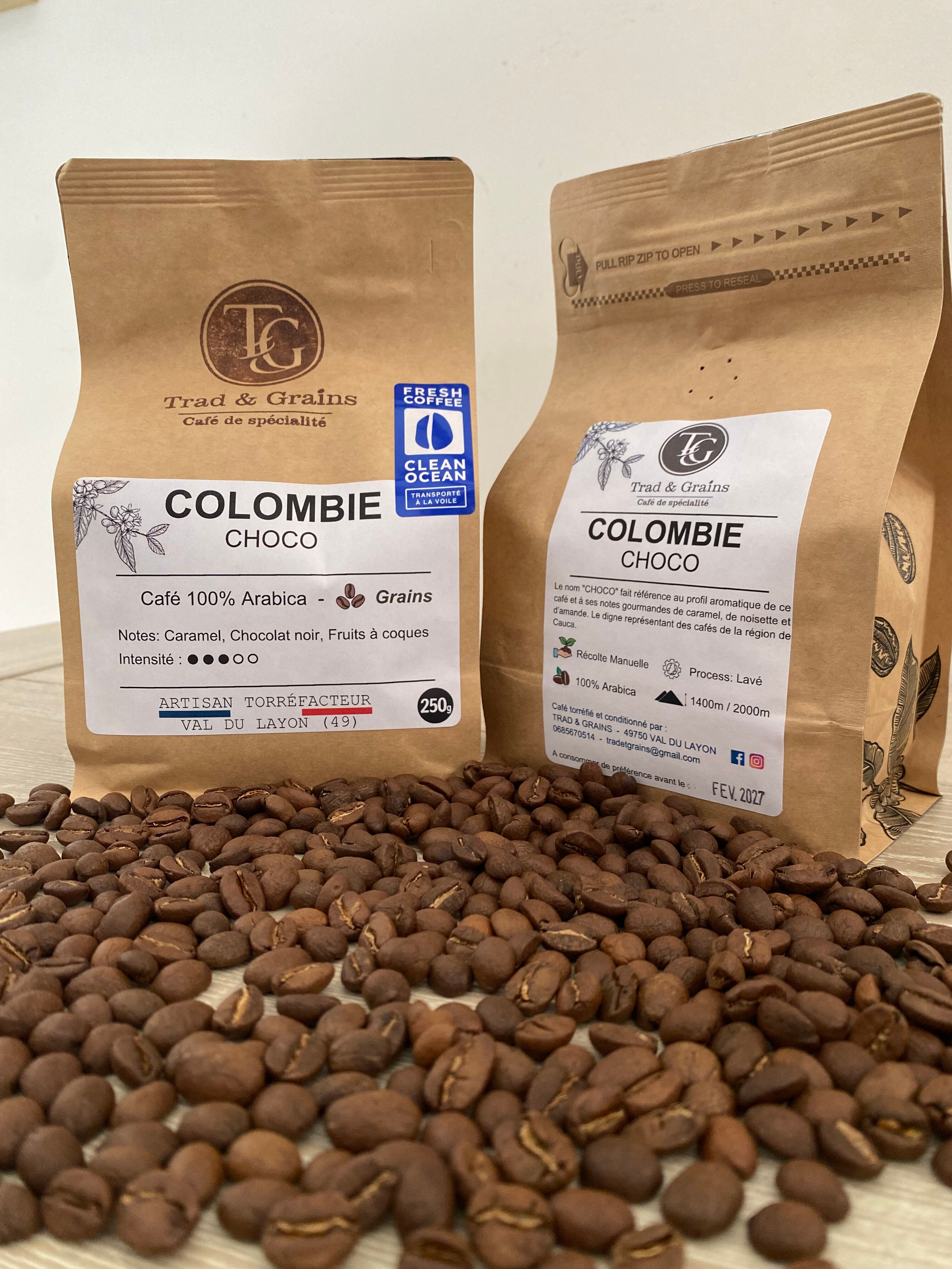 Colombian Chocolate Coffee 250g Ground