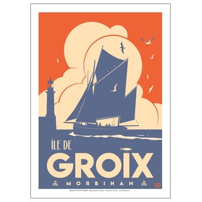 Bretagne - Ile de Groix - 50x70
