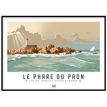 Bretagne - Phare du Paon - 50x70 3