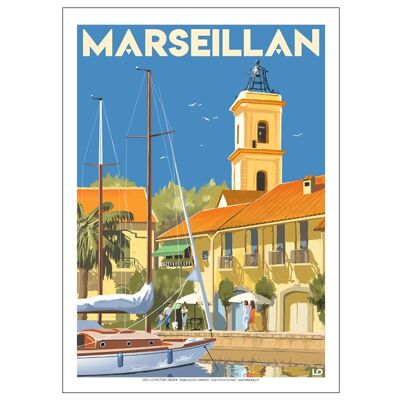 Occitanie - Marseillan - 50x70