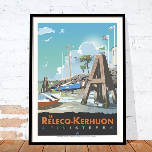 Bretagne - Le Relecq Kerhuon la Cale - 30x40