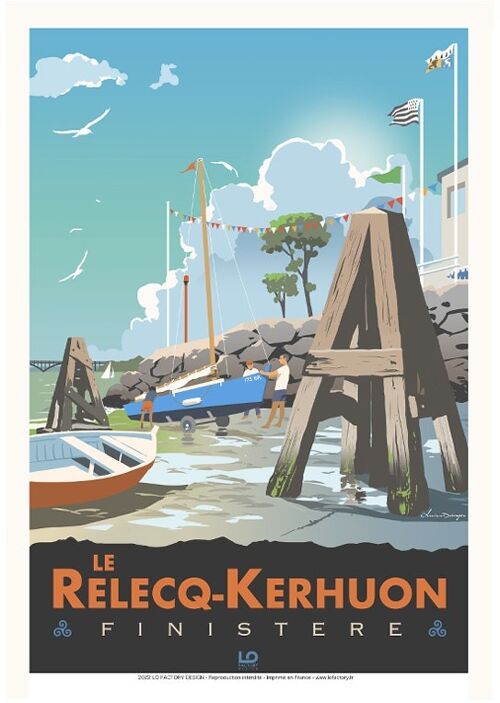 Cartes postales - Le Relecq Kerhuon la Cale - 10x15