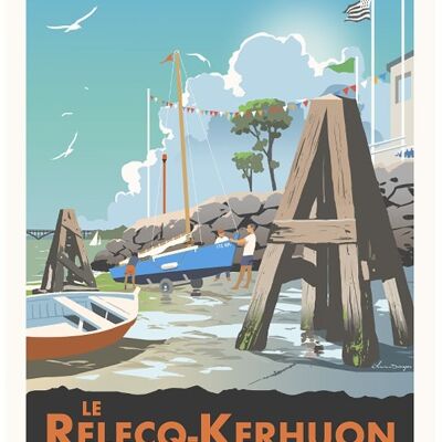 Cartes postales - Le Relecq Kerhuon la Cale - 10x15