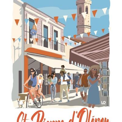 Cartes postales - Oléron Saint Pierre - 10x15