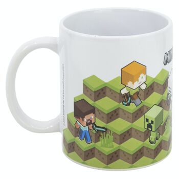 TASSE EN CÉRAMIQUE STOR 325 ML. EN COFFRET CADEAU MINECRAFT TNT BOOM