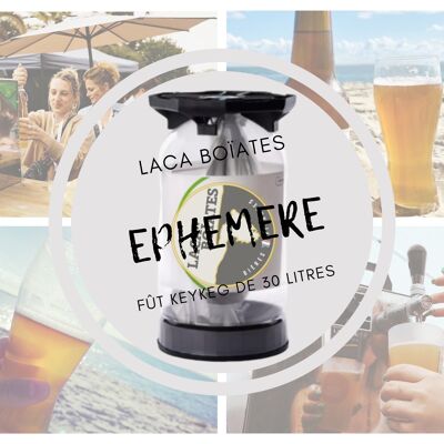 30L Keykeg barrel - EPHEMERE craft beer, keykeg head