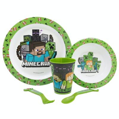 STOR SET MICRO KIDS 5 PCS. MINECRAFT