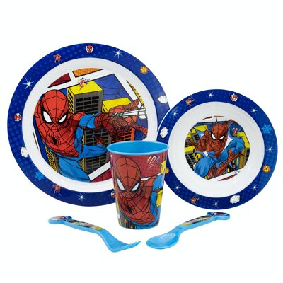 STOR SET MICRO KIDS 5 PCS. SPIDER-MAN ARACHNID GRID