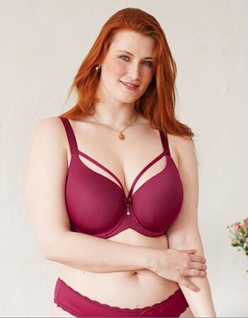 Soutien-gorge "Pure Passion" bordeaux 4