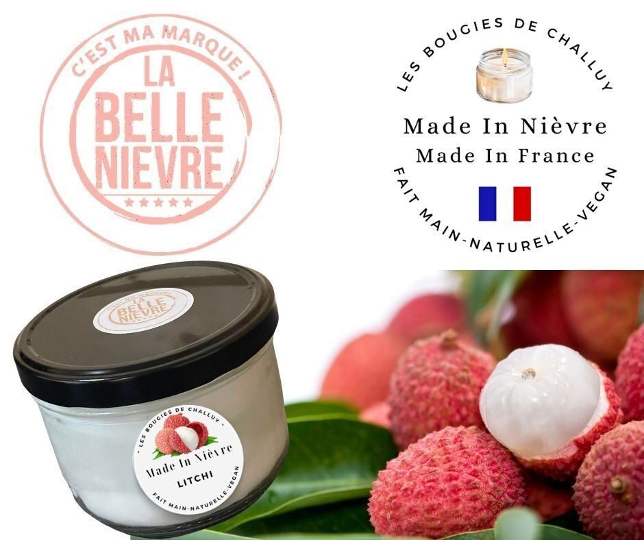 CANDELA "LITCHI" FATTA IN NIEVRE