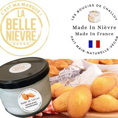 "GOURMET MADELEINE" CANDLE MADE IN NIEVRE