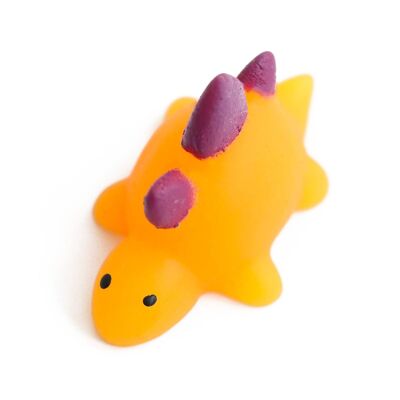 Squishy en forma de mini estegosaurio