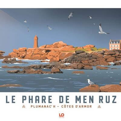 Cartes postales - Phare de Men Ruz - 10x15