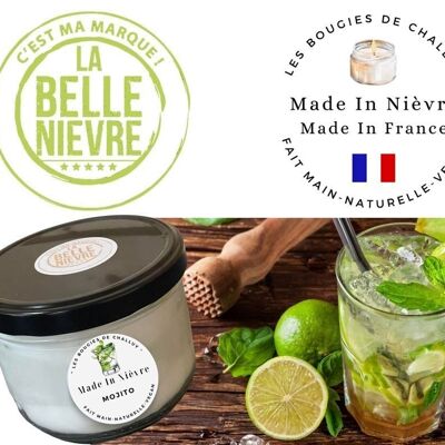"MOJITO" CANDLE MADE IN NIEVRE