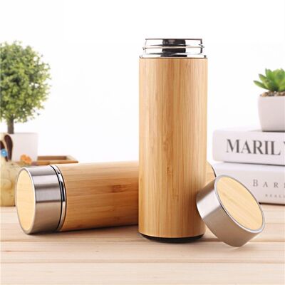 Bamboo Travel Mug with Tea Infuser