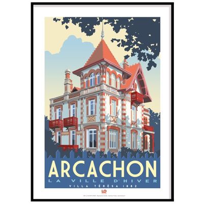 Nouvelle aquitaine - Arcachon Villa Teresa - 50x70
