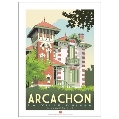 Nouvelle aquitaine - Arcachon Villa Maitea - 30x40