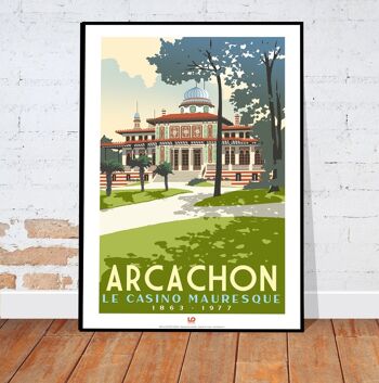 Nouvelle aquitaine - Arcachon Casino Mauresque - 30x40 3