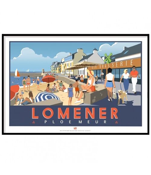 Bretagne - Lomener Ploemeur - 40x60