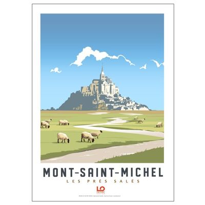 Normandie - Mont Saint Michel - 30x40