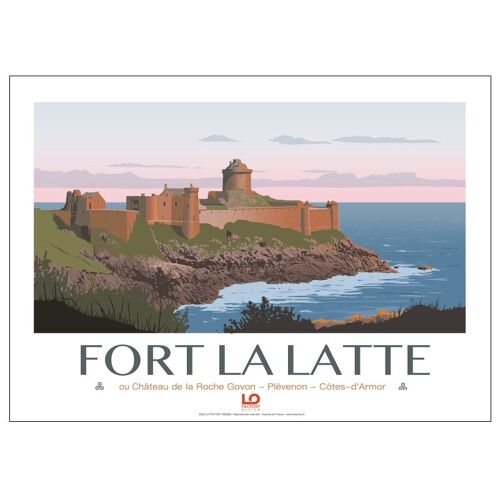 Bretagne - Fort La Latte - 50x70