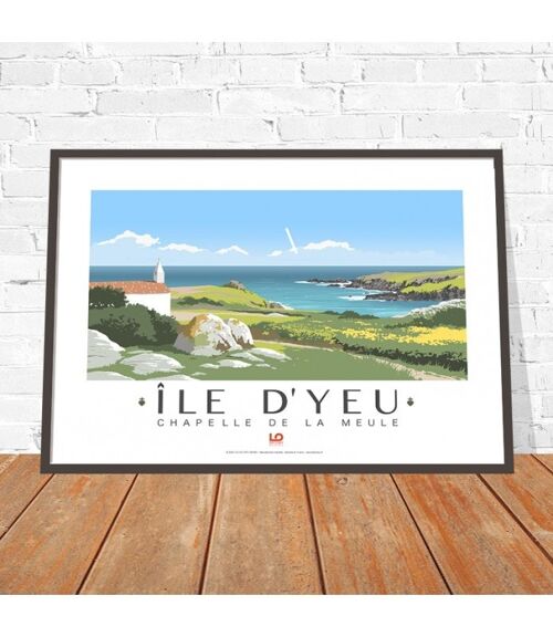 Pays de Loire - Ile d'Yeu - 50x70