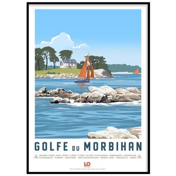 Bretagne - Golfe du Morbihan - 30x40 1