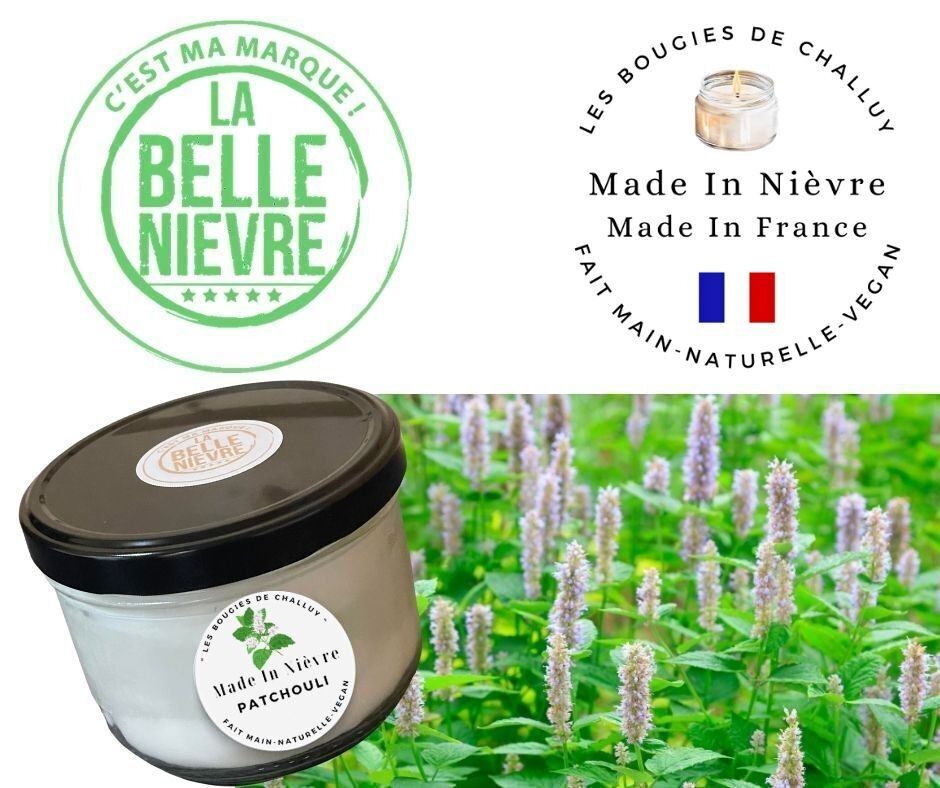 Candela "Patchouli" Made In Nièvre