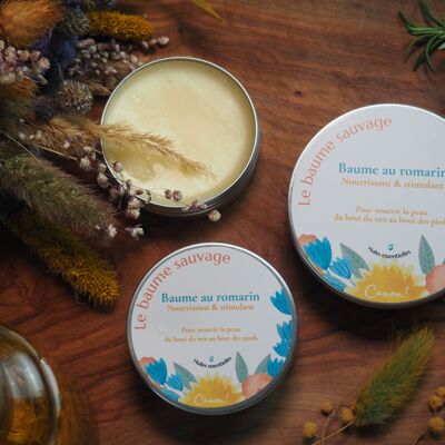 The stimulating Rosemary Balm - Le Baume sauvage