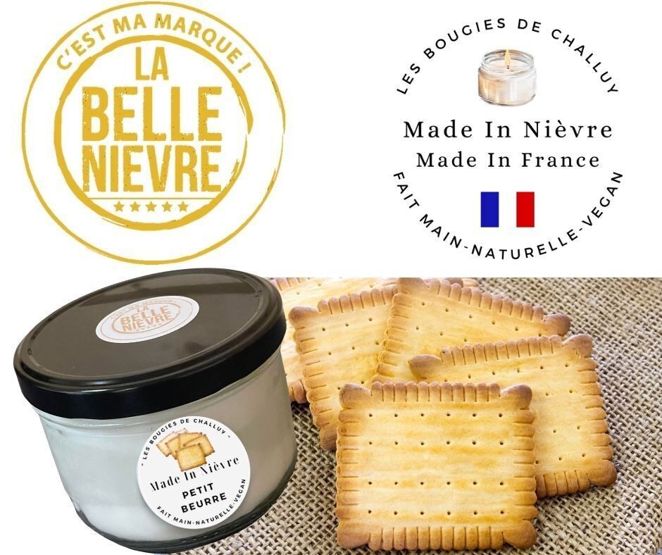 Candela "Petit Beurre" Made In Nièvre
