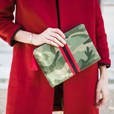 Pochette Camou Clutch