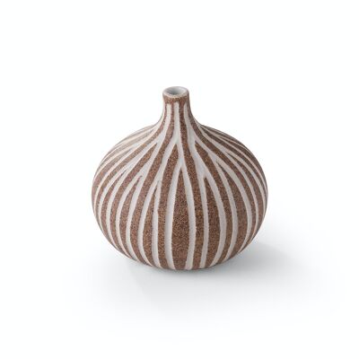 Congo Mini Vase - Ligne Nordic Warm Minimalist Brown