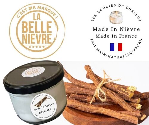 BOUGIE "REGLISSE" MADE IN NIÈVRE