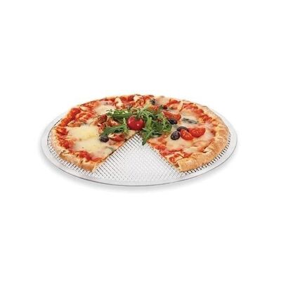 Rejilla de cocción perforada para pizza redonda 31 cm Mathon