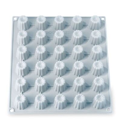 Grande silicone Flexi'Pla 30 mini-canelés Mathon