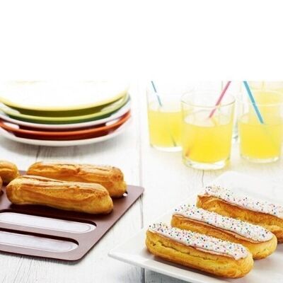 Flexi'plaque silicone 8 éclairs Mathon