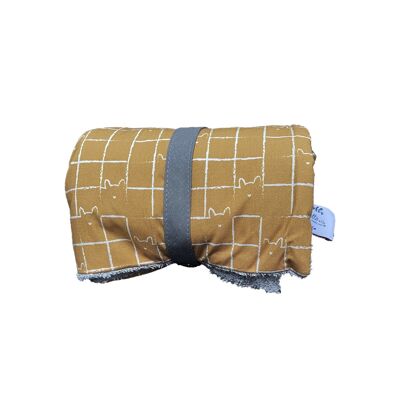 Coperta nomade Piastrelle gatto cammello