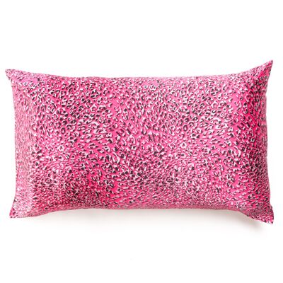 100% Silk Animalier Print Pillow Case