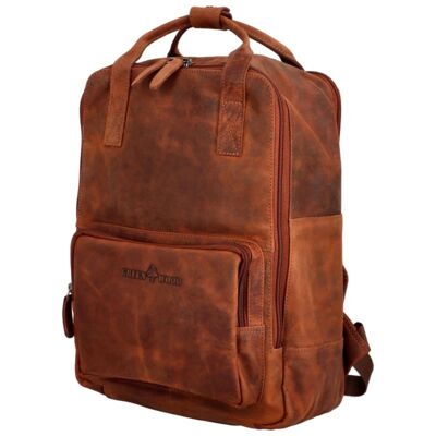 Large backpack women's leather backpack men's travel backpack business