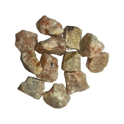 Small Raw Rough Cut Crystal, 2-4cm, Sunstone
