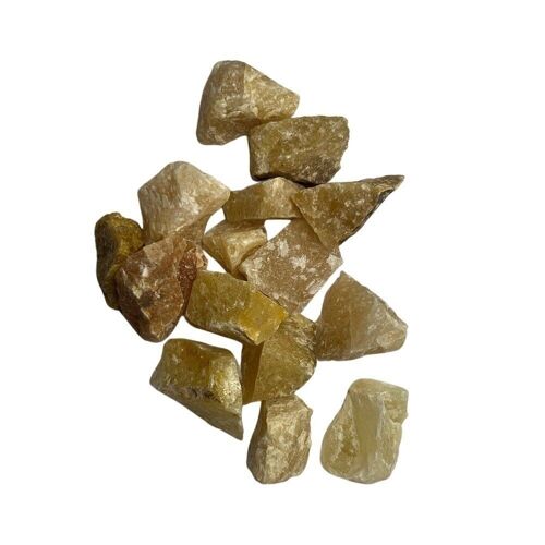 Small Raw Rough Cut Crystal, 2-4cm, Yellow Aventurine