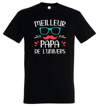 T-shirt rigolo Meilleur Papa de l'Univers 1