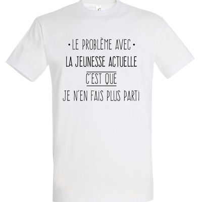 Lustiges T-Shirt „The Trouble With Youth“.